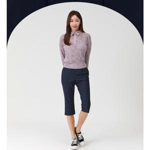 여성 트리코트 풀밴딩 7부 바지 팬츠 1K41731