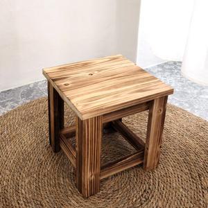 대 원목 사각 받침대 화분 우드스텐드 29x29x29cm
