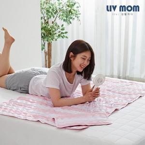 리브맘 마카롱 스트라이프 쿨매트 특대형 3종세트