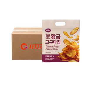 [사자고마켓] 로마나 황금 고구마칩 320g 5입