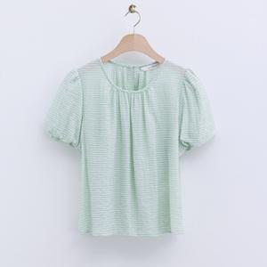 [롯데백화점]로엠 시어서커 풀오버 블라우스(RMBLE26R21)