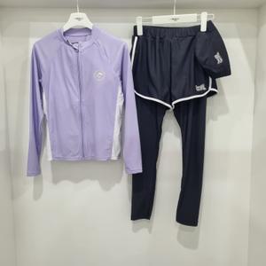 브라캡 집업 긴팔 래쉬가드 수모 포함 긴바지 수영복 세트14470-178-401-61