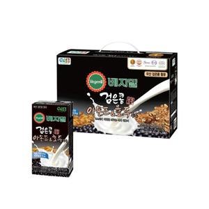 정식품 베지밀 아몬드 호두 검은콩 두유 190ml, 24개