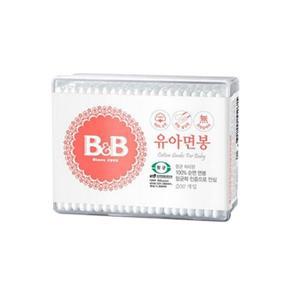 비앤비 유아용 면봉 사각200