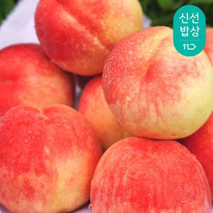 [품질보장] 고흥 명품 복숭아 황도/백도 랜덤 2.5kg(8-12과)