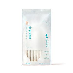 24년산 씻어나온 깨끗한쌀 한끼톡톡 청결미 3kg(진공포장쌀 150gx20봉)