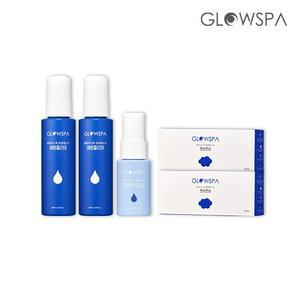 [글로우스파] 세범클리어 싱글 패키지(세범클리어 100ml x 2 + 아줄렌수딩젤 30ml + 솜 2box)