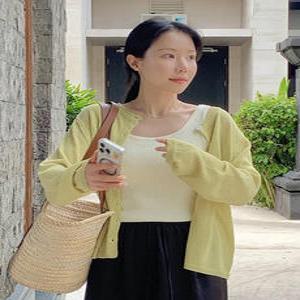 올리비 비스코스 썸머 라운드 가디건 (2color)