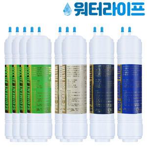 정수기필터 프리미엄 1년세트 8개 한방향 6/9/11인치