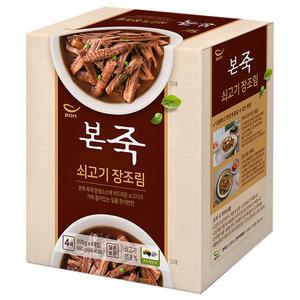 본죽 쇠고기 장조림 170g x 4개입