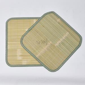 시원한 대나무방석 민무늬 45x45cm 여름 쿨 차량용 사무실 의자 쇼파 방석 시트