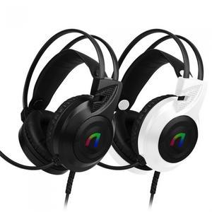 ABKO N460 가상 7.1 ENC RGB 게이밍 헤드셋 블랙