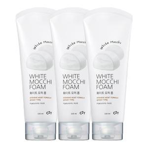 C2Y 화이트 모찌 대용량 휩 폼클렌저 220ml X 3개 / 건조피부용