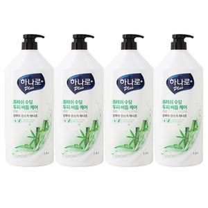 하나로 플러스 프레쉬 수딩 비듬케어 샴푸 1.5L x4개