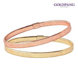 [골드팡]14k 플렉시블메쉬 스네이크 뱅글팔찌-5mm