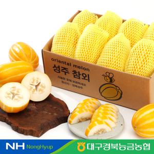 [대구경북능금농협]성주 꿀 참외 2.5kg 7-10과 정품 로얄과 산지직송
