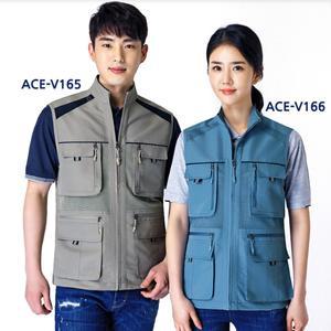 에이스 작업조끼 ACE-V165 망사조끼 낚시 스포츠 여름