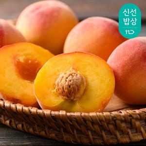 [품질보장] 경북 부드러운 황도 복숭아 2kg 12-15과 / 달콤하고 말랑한 부드러운 복숭아