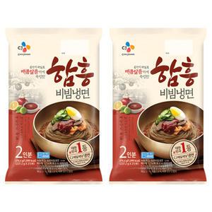 CJ 함흥비빔냉면, 474.4g, 2개
