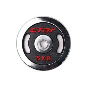 스타 스틸 도금 원판 1kg 1개 역기 아령 덤벨 바벨 ER501