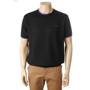 [롯데백화점]레드옥스 롯데광복 2024 S/S 캐주얼 여름 반팔 라운드티셔츠(R242SW963BKGB)