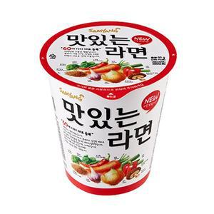 [기타]삼양 맛있는라면 65g 12개 작은 컵라면