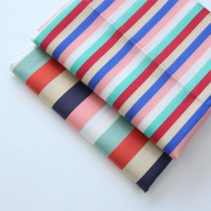 한복원단 색동 한복천 슬라브 6색 비비드 스트라이프 2종 H4
