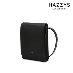 [롯데백화점]헤지스ACC [선물포장] 블랙 단색 가죽 미니크로스백 HJWA4F890BK