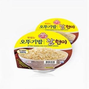 오뚜기밥 찰현미밥 즉석밥 잡곡밥 210g 12개 (WFFHQX0)
