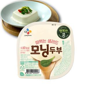 CJ제일제당 행복한콩 모닝두부 플레인 140g 10개