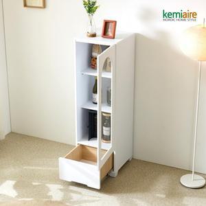 스텔라 400 유리서랍 장식장(화이트) KMR-133