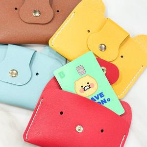 가죽공예 베어 카드지갑 명함케이스 (재단된 가죽 / 실/ 바늘 풀구성) 만들기 키트 DIY 가죽공예세트 키트