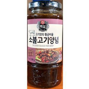 소불고기양념 백설 290g X4 WF226E8