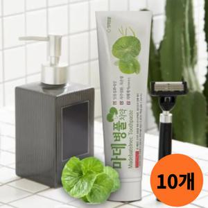 기능성 마데카 미백 잇몸질환 개선 치약 마데병풀치약 150g 10개