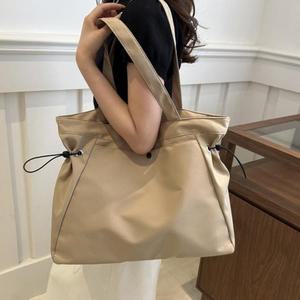4컬러 여성 숄더백 미니 쇼퍼백 보부상가방 나일론 데일리 직장인 텀블러