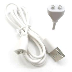 미용 기기 스마트 디바이스용 USB 전원 충전기 자석 흡입 충전 케이블 2 핀 중심 간격 6mm