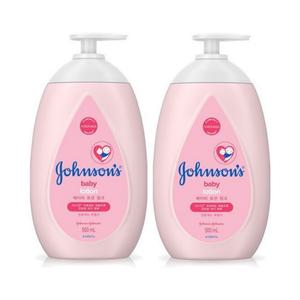 존슨즈 핑크 로션 500ml 2개