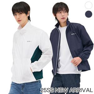[체이스컬트] (MAN) SPOTIVE 절개 배색 바람막이 JUMPER/2Color