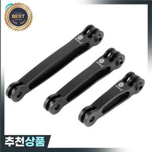 Gopro Max Hero 13 DJI 액션 카메라 사진 연결 브래킷 삼각대 어댑터 용 BGNing CNC 알루미늄 확장 마운트
