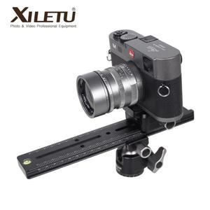 XILETU LCB-24B 연장  플레이트 키트 노달 슬라이드 삼각대 레일 다기능 범용 트랙 돌리 슬라이더 240mm