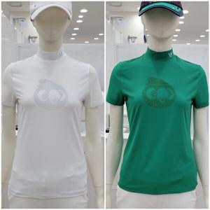 모다남양주 여성  몸판띠옹이 핫픽스장식 반넥티셔츠 MNW2TH7111