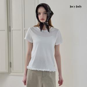밑단프릴반팔티셔츠 JZTS329B