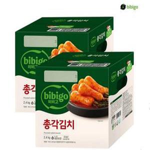 비비고 총각김치 2.4kg x 2팩