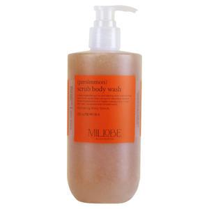 밀로베 단감 스크럽 바디워시 장미 앤 우디향, 500ml, 1개