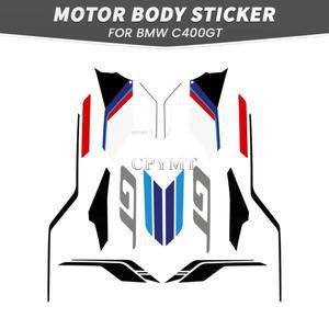 bmw c400gt 데칼 오토바이 바디 전체 키트 장식 스티커 페어링 엠블럼 방수 데칼 Fit For BMW C400GT 2022
