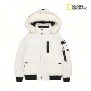 타루가 남성 퍼 트리밍 후디 구스다운 점퍼 N224MDW030