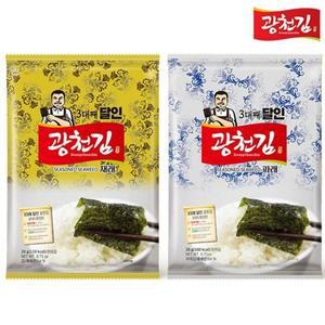 [광천김] 오리지널 달인(재래 전장김) 20g x 20봉 (1봉당 5~6매) 외