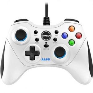 조이트론 PC 유선 컨트롤러 게임패드 싸이복스2(화이트) 1개 one option