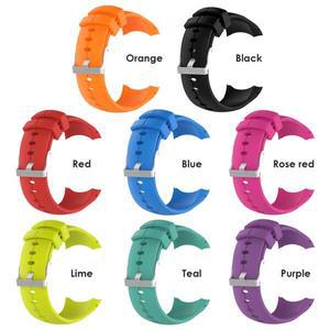 Suunto Spartan Ultra 솔리드 컬러 실리콘 시계 스트랩 손목 시계줄용 밴드