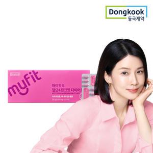 동국제약 혈당&핑크핏 다이어트 1박스 (28정) 카테킨 코로솔산 체지방 콜레스테롤 혈당상승억제